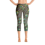 Peacock 2 Capri Leggings - 57 Peaks